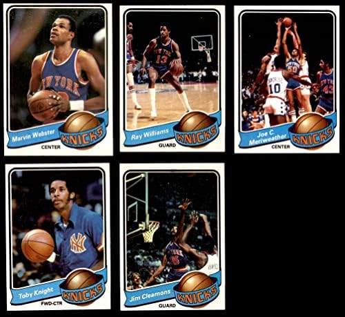 1979-80 Topps New York Knicks Team Set New York Knicks NM Knicks