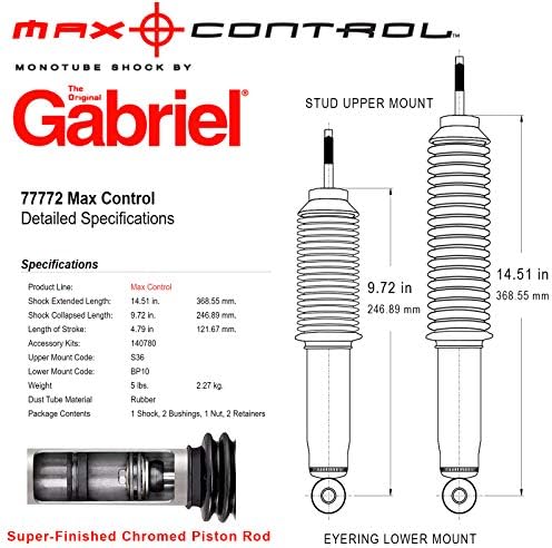 Gabriel 77772 Max Control