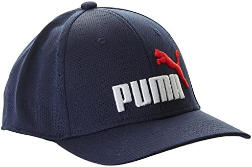 Puma Solid Color vezeni logotip kapica za bejzbol kamion velika plava