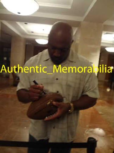 Dermontti Dawson Autographed Wilson NFL nogomet s dokazom, slika Dermontti potpisivanja za nas, PSA/DNK ovjeren, prvak Super