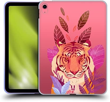 Dizajn slučajeva za glavu Tiger Wild Garden meki gel futrola kompatibilna s Apple iPadom 10.9