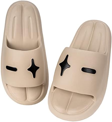 Ropulp Cloud Slajpovi masažne papuče za muškarce žene, dodavanje simbola EVA lagana spa tuš sandala sandala jastuk bez klizanja