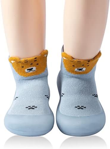 & / Dječje čarape za malu djecu; neklizajuće kućne papuče s gumenim potplatom u životinjskom stilu; papuče za prve šetnje