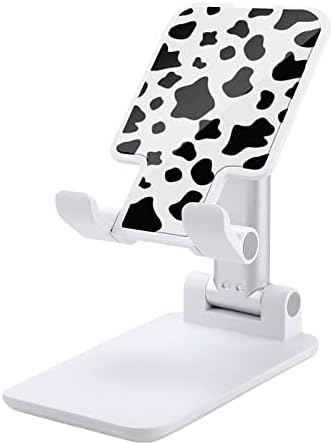 Krava podesiva postolje za mobilne telefone sklopivi prijenosni tableti za uredske seoske kuće crni stil