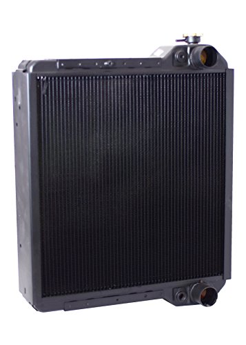 Oklop 135690A3 radijator odgovara kućištu IH MX100, MX110, MX120, MX135, aluminij