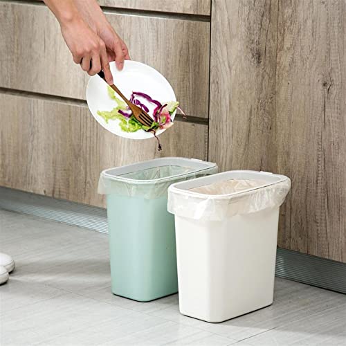 Abecel kanta za smeće, kuhinja s poklopcem pravokutne kante za toalet plastična pukotina smeća košarica za skladištenje kućanstva