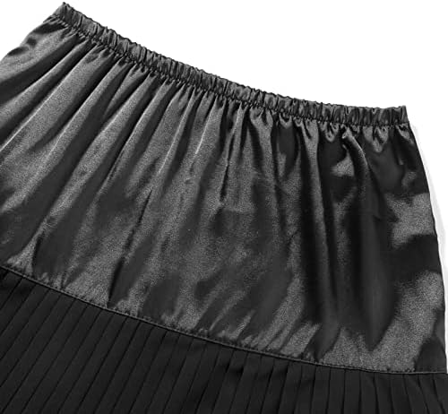 Žene seksi rušerana ruffle suknja rastezljiva tenisa Kratka A-line suknja