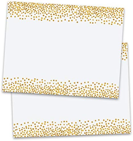 PaperDirect zlatne točkice Razglednice, standardna veličina, 100 brojanja