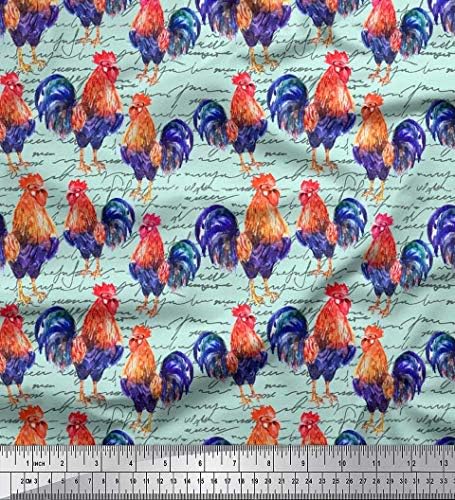 58-inčna široka pamučna Pletena tkanina piletina-ptica