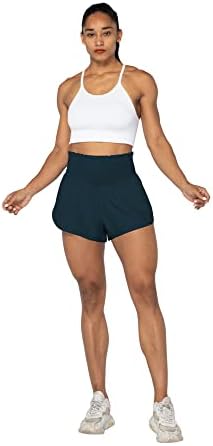 Sunzel Women Biker Shorts s džepovima s visokim strukom trčanja s kratkim hlačama s atletskim kratkim hlačama s teretanom