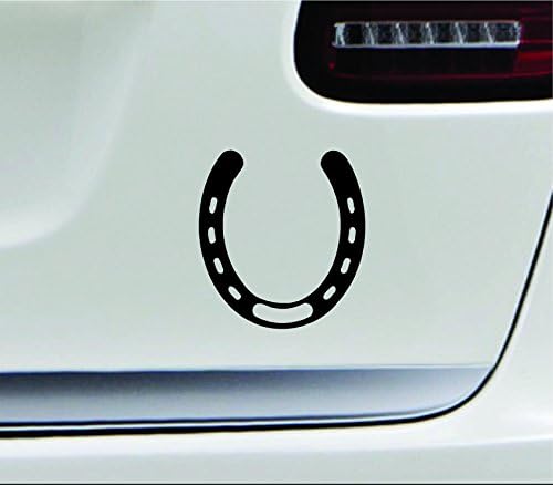 ExpressDecor potkovi silueta konja jahanje kauboja kaubojski računalni laptop simbol naljepnica obiteljska ljubavni automobil
