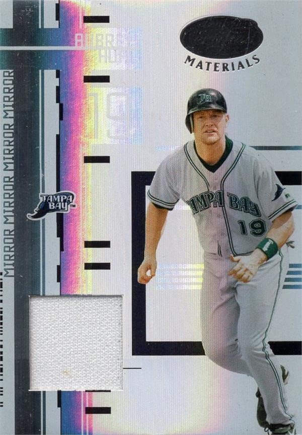Aubrey Huff Player istrošen Jersey Patch Baseball Card 2005 Listovi certificirani materijali Refraktor 11 LE 103/150 - MLB