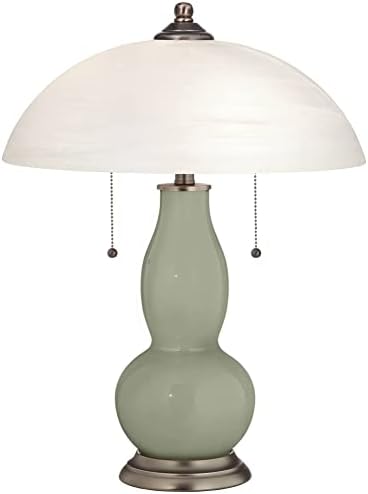Boja + plus zimzelena stolna svjetiljka u obliku magle s Alabaster nijansom