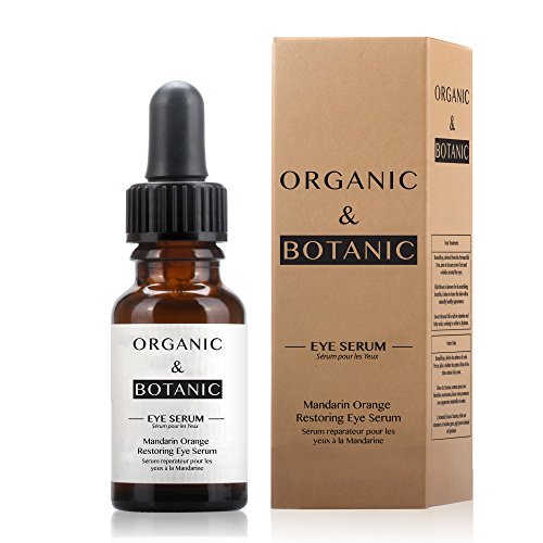 Organski i botanički revitalizirajući serum za oči od mandarine, 30 ml. vrhunska veganska njega za sve tipove kože. Proizvedeno