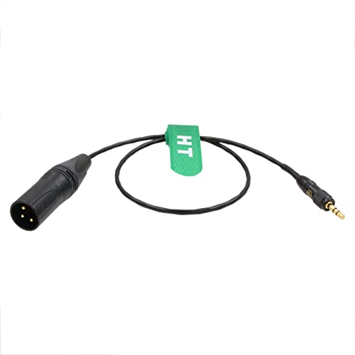 Hangton audio kabel Locking 3,5 mm xlr 3 pin za Sennheiser EK500 Sony UWP D21 prijemnik na Sony FX9 Sound Sound uređaji Mixer