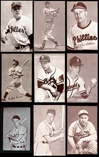 1947-66 Izložite bejzbol gotovo kompletan set w/varijacije ex/mt