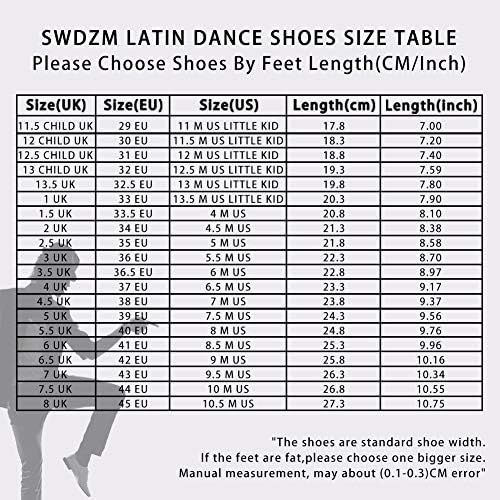 SWDZM ženske i muške i dijete jazz tap plesne cipele tap-flex patentne kožne cipele, wx-tap