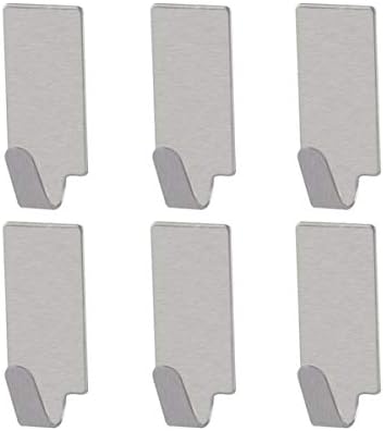 Homoyoyo magnetske kuke 36- pakete ljepljive kuke teški dežurni zid od nehrđajućeg čelika viseći kuke vješalice ljepljive